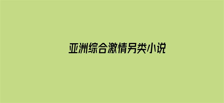 >亚洲综合激情另类小说区横幅海报图