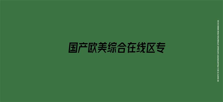 >国产欧美综合在线区专区横幅海报图