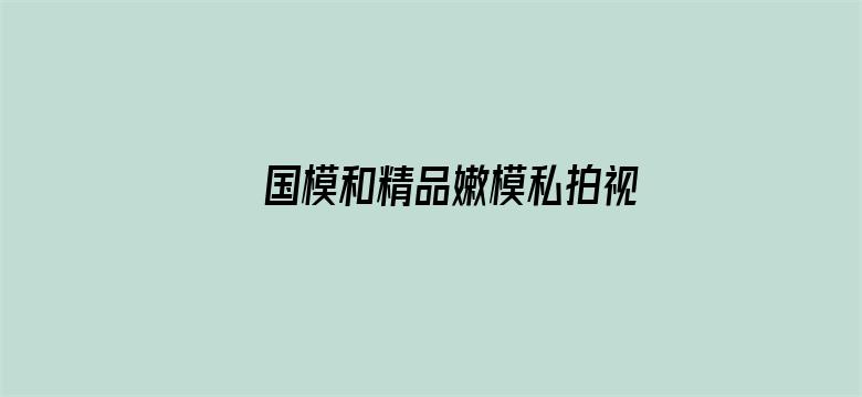 国模和精品嫩模私拍视频电影封面图