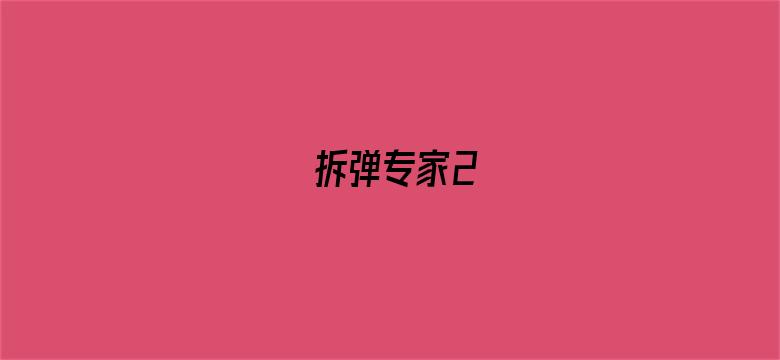 拆弹专家2